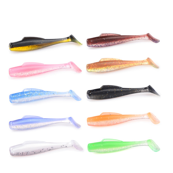 East Rain® Artificial Shad Plastic Translucent Soft Swimbait