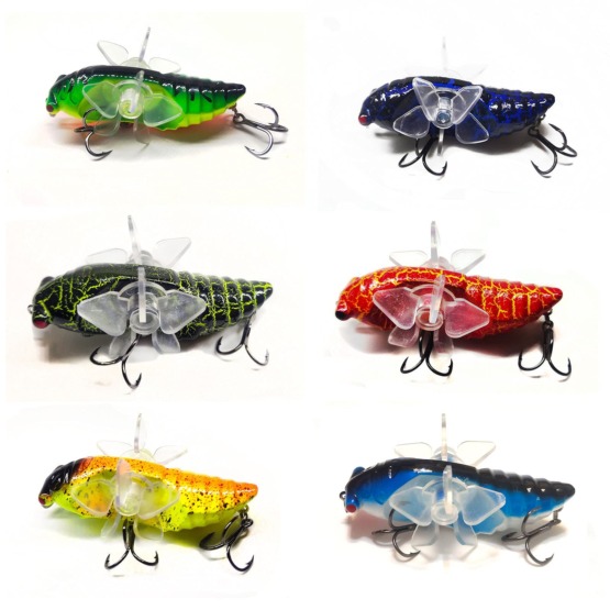 East Rain Artificial Cicada Fishing Hard Lures