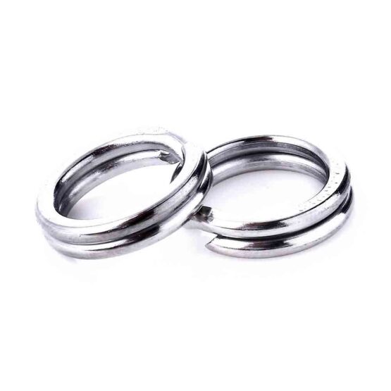 East Rain® 50pcs Stainless Steel Fishing Split Ring