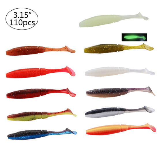 East Rain® Tube with Paddle Tail Swimbait