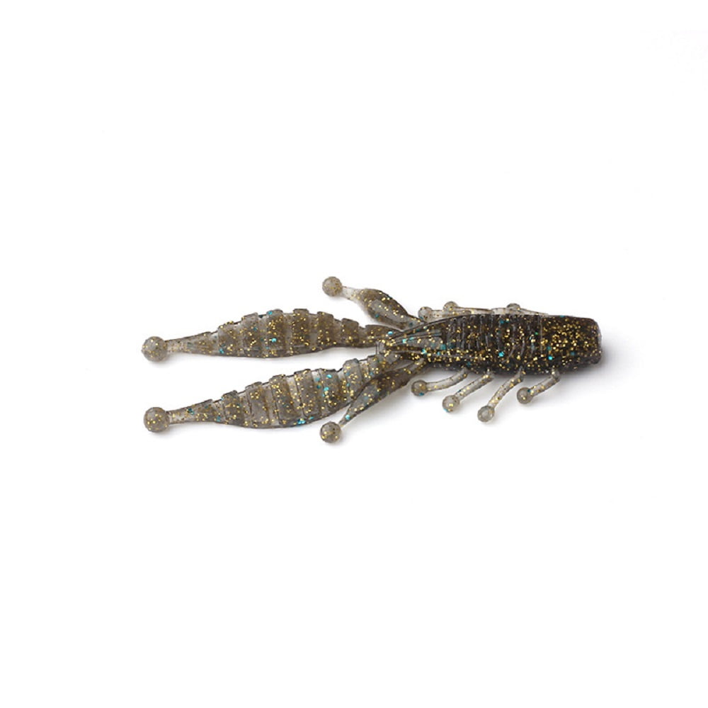 East Rain Creature Craw Soft Baits with Fork-Tailed for Ned Jigs(9cm/3.54in 5.9g/0.21oz. 8pcs/Pack 6 Colors Option) Soft Baits Craws Bait